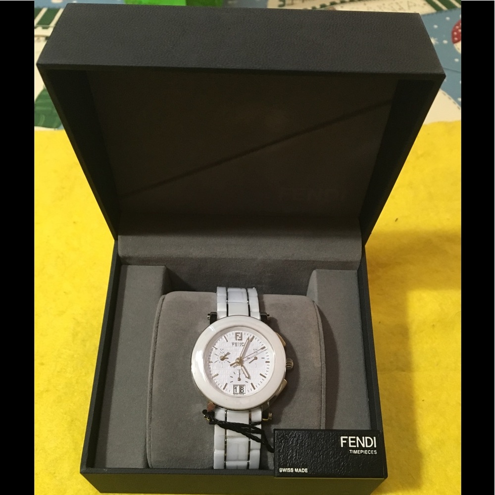 FENDI Women's Swiss Made Chronograph Watch, 38mm - Picture 3 of 8